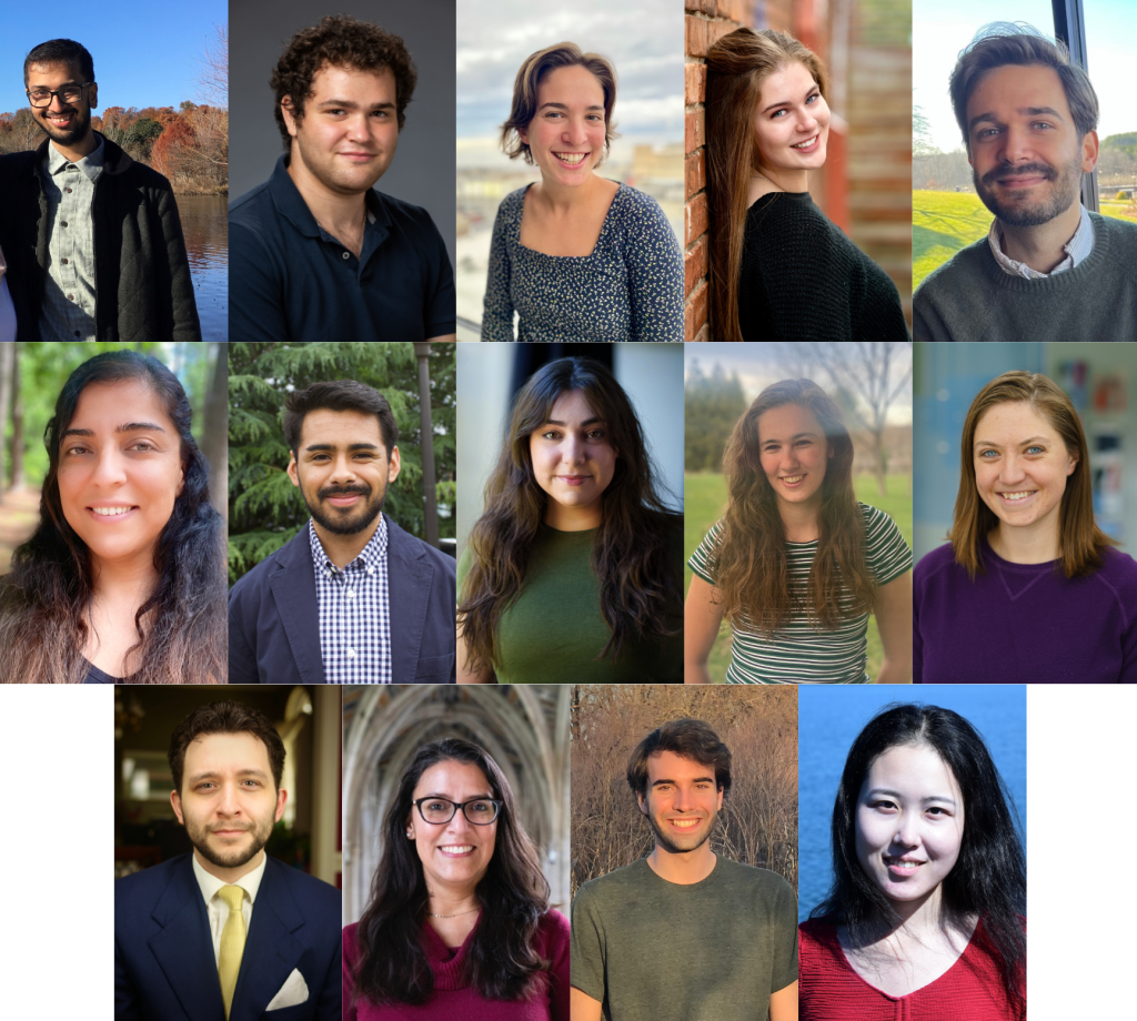 Composite image of all 2023 Climate Change Communication Fellows